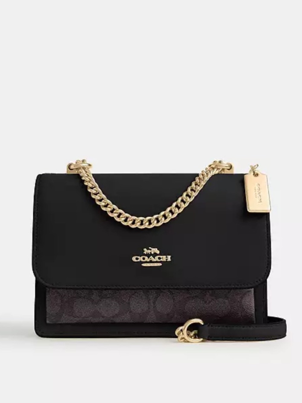 Coach Black Klare Crossbody Leather Bag